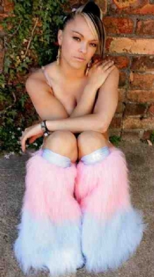 BBlue and Candy 2tone Fluffs