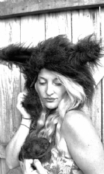 Bunny Hood Black