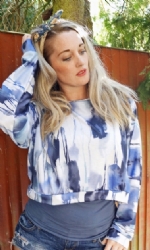 S Dye slouch jumper 8-12