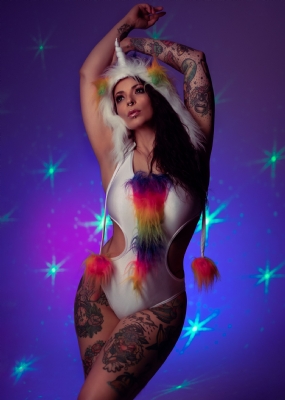 Unicorn Leo & hood