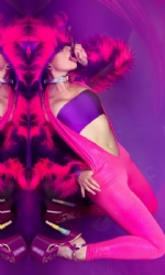 Plunge Holo catsuit