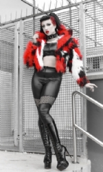 Patchwork Collar Coat