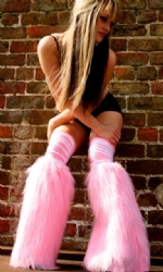 Candy/Wht Hussiz Fluffs