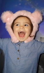 S Bear Hood 3-4 Years
