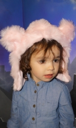 S Bear Hood 3-4 Years