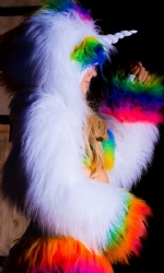 Lined Unicorn Shrug