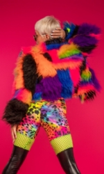 Rainbow Collar Coat