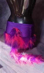 S PP fur skirt sml