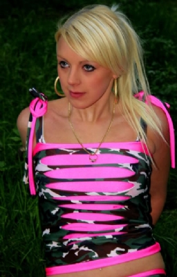 Army/Pink Bling Vest