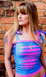 Blu/Pink Bling Vest