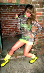 Cheex Dress 3pc Army/Yell