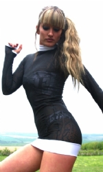 Cheex Dress 3pc BlkSexy/W
