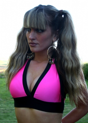 SmallBand Halt Pink/Black