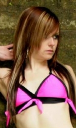 Totty Bikini Pink/Black