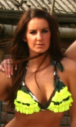 Ruffle Bikini Army/Yell