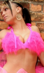 Fur Bra Hotpink