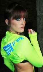 Hooded Shrug Neon Yellow