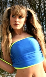 Adjustable BoobTube Blu/Yell