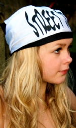 Bandana Wht/Blk