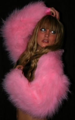 Fur Shrug Candy