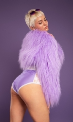 Fur Shrug Lilac