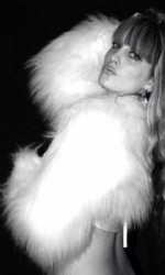Fur Shrug White