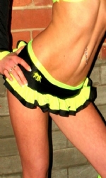 Dribbles Skirt Blk/Y