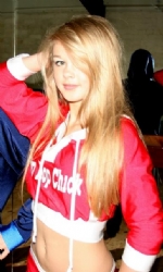 Red/White Tush Hoody
