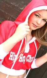 Red/White Tush Hoody