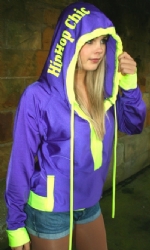 Purple/Yell Full Hoody