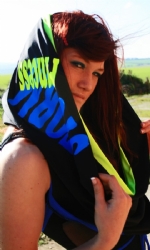 Snood Blk/Yell/Blu