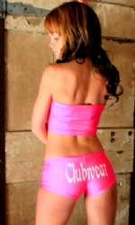 Hotpink Boobtube and Frenchiz