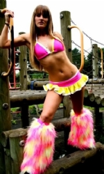 Dribbles bra 3pc P/Y/W