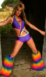 Nympho Suit 3pc Pur/Rain