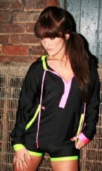 Black/Pink/Yell HoodPants