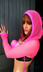 Hooded Shrug PinkFish