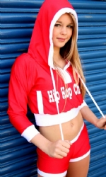 Red/Wht Pocket Tush 2pc