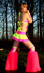 Bimbo Dress slash 3pc P/Y