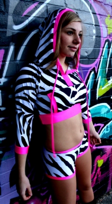 Tush 2pc Zeb/Pink