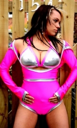Hotpink/Silver Rudiz Nix 2pc