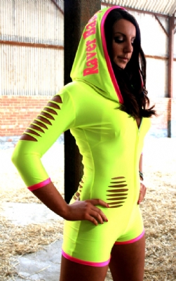 Yell/Pink Slash Hooded Uluvit